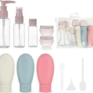 Kit de Frascos para Viagem Fornecedor de Atacado para Lojista Revenda Caixa