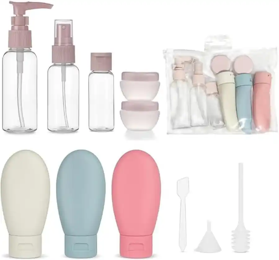 Kit de Frascos para Viagem Fornecedor de Atacado para Lojista Revenda Caixa