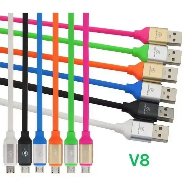 Cabo USB Coloridos Fornecedor de Atacado para Lojista Revenda Caixa