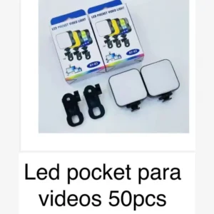Luz LED de Bolso para Vídeos Fornecedor de Atacado para Lojista Revenda Caixa