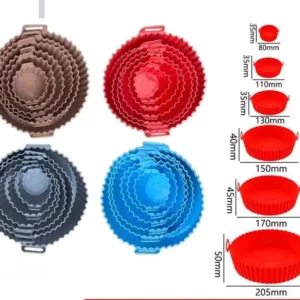 Kit de de Silicone Air Fryer Fornecedor de Atacado para Lojista Revenda Caixa