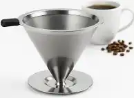 Coador de Café de Aço Inoxidável Fornecedor de Atacado para Lojista Revenda Caixa