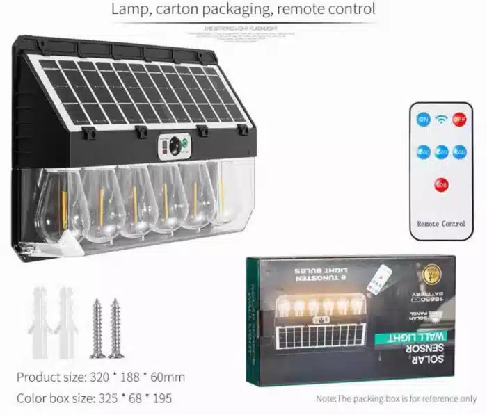 LED Solar Fornecedor de Atacado para Lojista Revenda Caixa