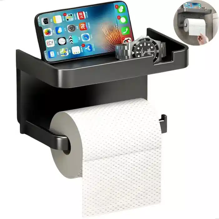 Suporte para Papel Higiênico com Celular Fornecedor de Atacado para Lojista Revenda Caixa