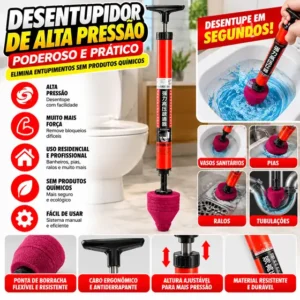 Bomba Manual de Desentupir Fornecedor de Atacado para Lojista Revenda Caixa