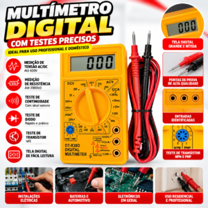 Multímetro Digital Fornecedor de Atacado para Lojista Revenda Caixa