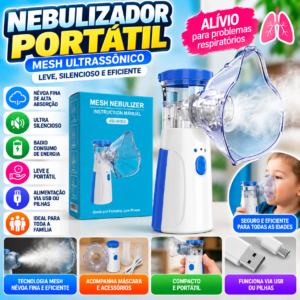 Nebulizador Mesh Fornecedor de Atacado para Lojista Revenda Caixa