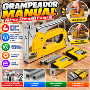 Grampeador de Impacto Fornecedor de Atacado para Lojista Revenda Caixa