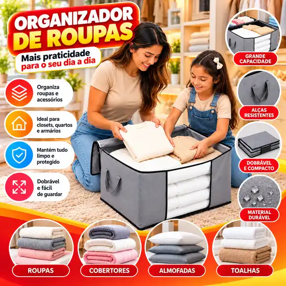 Organizador de Toalhas Fornecedor de Atacado para Lojista Revenda Caixa