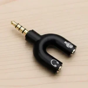 Adaptador Splitter P2 X P3 Audio Headset Fone Microfone Fornecedor de Atacado para Lojista Revenda Caixa Fechada