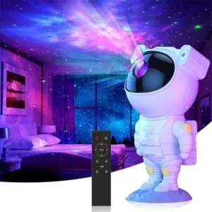 Astronauta Luminária Projetor De Luz Estrela Galáxia Nebulosa Fornecedor de Atacado para Lojista Revenda Caixa Fechada