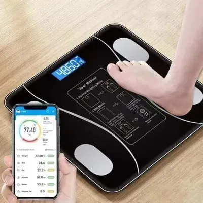Balança Digital Corporal Bioimpedância Bluetooth App Fornecedor de Atacado para Lojista Revenda Caixa Fechada
