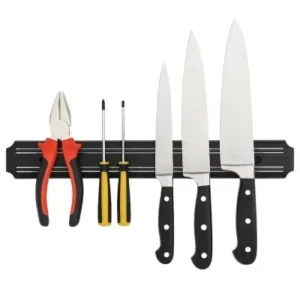Barra Magnética para Facas de Cozinha Ferramentas e Chaves – 50cm Fornecedor de Atacado para Lojista Revenda Caixa Fechada