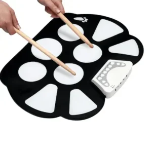 Bateria Eletrônica Musical Drum Dobrável Silicone Fornecedor de Atacado para Lojista Revenda Caixa Fechada