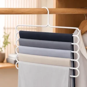 Cabide Com 5 Camadas Organizador De Blusas Vestidos Calças e Toalhas Leves Fornecedor de Atacado para Lojista Revenda Caixa Fechada
