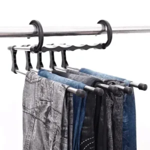Cabide Para Calça Cromado Articulável Economiza Espaço Fornecedor de Atacado para Lojista Revenda Caixa Fechada