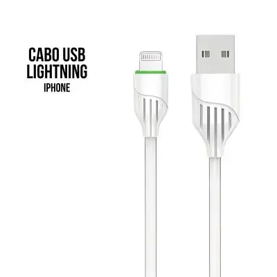 Cabo Carregador Lightning Iphone- KA-327 Fornecedor de Atacado para Lojista Revenda Caixa Fechada