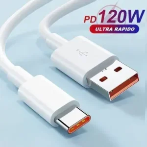 Cabo Micro-USB Tipo C Carregamento Ultra Rápido 120W Fornecedor de Atacado para Lojista Revenda Caixa Fechada