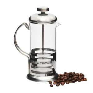 Cafeteira Francesa Prensa Cremeira Café de Inox e Vidro 350 ml Fornecedor de Atacado para Lojista Revenda Caixa Fechada