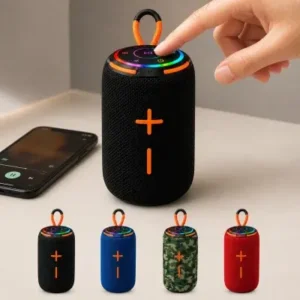 Caixa de Som Bluetooth RGB à Prova de Água de 100W Fornecedor de Atacado para Lojista Revenda Caixa Fechada