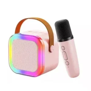 Caixinha De Som Karaokê Bluetooth Com 01 Microfone Fornecedor de Atacado para Lojista Revenda Caixa Fechada