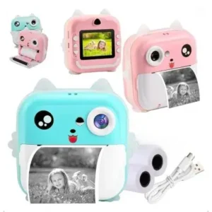 Câmera Digital Fotográfica Infantil Impressão Instantânea Fornecedor de Atacado para Lojista Revenda Caixa Fechada
