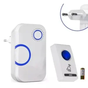 Campainha Digital Sem Fio Com Pilha Alcance 10 Metros Fornecedor de Atacado para Lojista Revenda Caixa Fechada