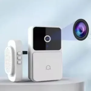 Campainha Interfone Inteligente Com Câmera e Áudio Wi-fi Sem Fio Fornecedor de Atacado para Lojista Revenda Caixa Fechada