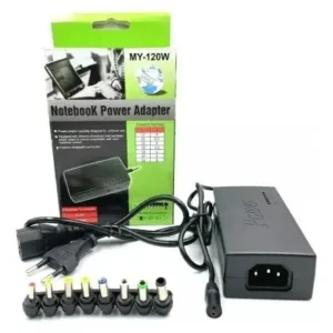 Carregador Fonte Universal Para Notebook Laptop 120W com Adaptador Fornecedor de Atacado para Lojista Revenda Caixa Fechada