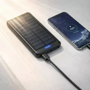 Carregador Portátil Power Bank Placa Solar 10000mah com Lanterna Led Fornecedor de Atacado para Lojista Revenda Caixa Fechada