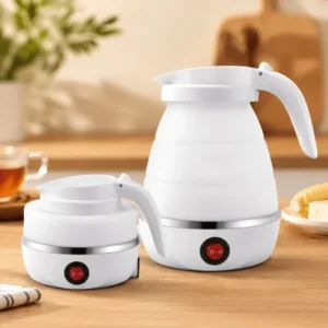 Chaleira Elétrica Dobrável de Silicone 600ml Fornecedor de Atacado para Lojista Revenda Caixa Fechada