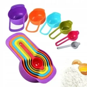 Conjunto Colher Medidores Culinários 6 Medidas Cook Easy Fornecedor de Atacado para Lojista Revenda Caixa Fechada