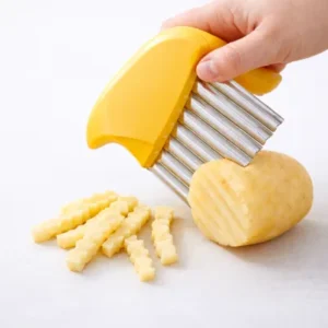Cortador de Batata Chips Ondulada e Salada Manual para Cozinha Fornecedor de Atacado para Lojista Revenda Caixa Fechada