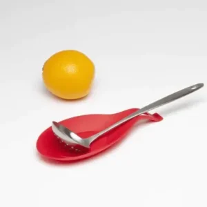 Descanso de Talheres em Silicone Vermelho Com Apoio Alça Fornecedor de Atacado para Lojista Revenda Caixa Fechada