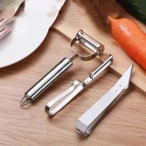 Descascador De Legumes E Frutas Aço Inox 3 em 1 Ultrasharper Fornecedor de Atacado para Lojista Revenda Caixa Fechada