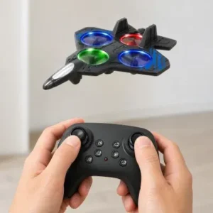 Drone Avião Controle Remoto Infantil com Luz LED Fornecedor de Atacado para Lojista Revenda Caixa Fechada