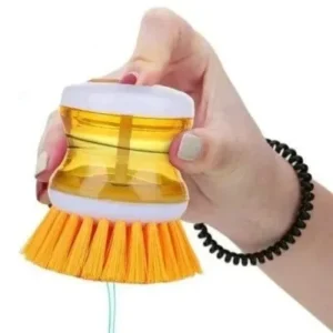 Escova De Limpeza Com Recipiente Para Detergente Multiuso Lava Louças Fornecedor de Atacado para Lojista Revenda Caixa Fechada