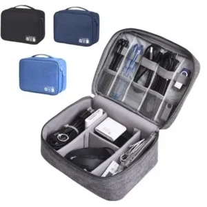 Estojo Organizador Bolsa Para Cabos E Acessórios Eletrônicos Fornecedor de Atacado para Lojista Revenda Caixa Fechada