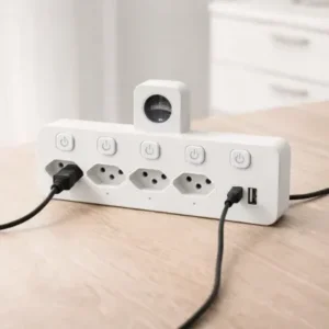Filtro de Linha com Adaptador 4 Tomadas 2 USB Fornecedor de Atacado para Lojista Revenda Caixa Fechada