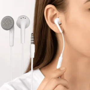 Fone de Ouvido Branco com Microfone – 5318 Fornecedor de Atacado para Lojista Revenda Caixa Fechada