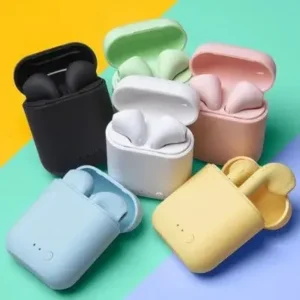 Fone de Ouvido Sem Fio Mini Inpods i12 Bluetooth com Microfone Colorido Fosco Fornecedor de Atacado para Lojista Revenda Caixa Fechada