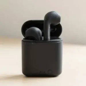 Fone Ouvido Bluetooth i7S Sem Fio Recarregável Android iOS Preto Fornecedor de Atacado para Lojista Revenda Caixa Fechada