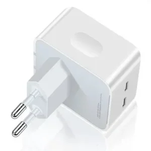Fonte Tomada Carregadora C+C 40W Para IPhone 11/12/13/14/Tipo C – Duplo USB C Fornecedor de Atacado para Lojista Revenda Caixa Fechada