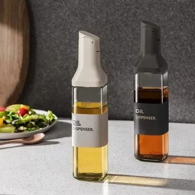 Galheteiro de Vidro 500ml com Bico Dosador para Azeite Óleo e Vinagre Fornecedor de Atacado para Lojista Revenda Caixa Fechada
