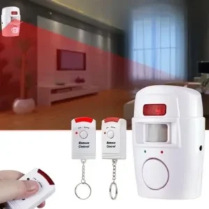 Kit Alarme Residencial Sem Fio Com Sensor de Presença E Controle Remoto Fornecedor de Atacado para Lojista Revenda Caixa Fechada