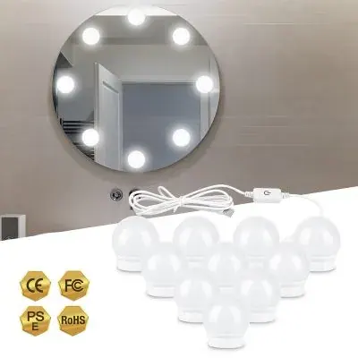 Kit Luz Camarim 3 Cores – 10 Lâmpadas Led Auto-colantes Fornecedor de Atacado para Lojista Revenda Caixa Fechada