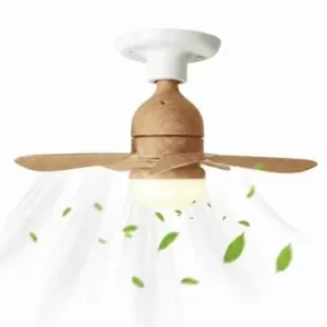 Lâmpada Luminária Ventilador De Teto C/ Controle Remoto Cor Madeira Fornecedor de Atacado para Lojista Revenda Caixa Fechada