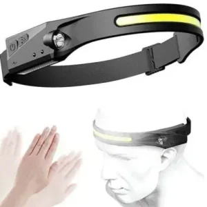Lanterna De Cabeça Led Recarregável Fita Ajustável USB Fornecedor de Atacado para Lojista Revenda Caixa Fechada