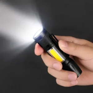 Lanterna Mini LED Recarregável USB Fornecedor de Atacado para Lojista Revenda Caixa Fechada