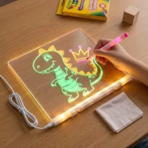 Lousa Luminária LED Quadro para Anotações, Desenhos e Recados Fornecedor de Atacado para Lojista Revenda Caixa Fechada